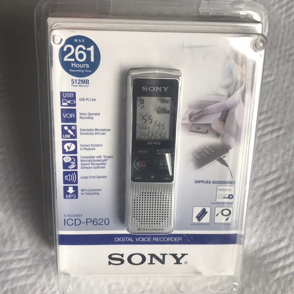 🎙SONY Handheld USB Digital Voice Recorder
